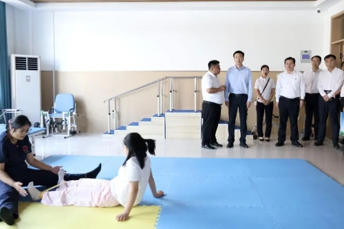 市委书记李春田到阳信县调研残疾人工作